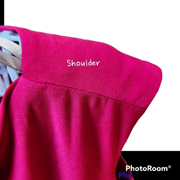 Empire Waist Holiday Midi Dress Cap Sleeves - Picture 10 of 12